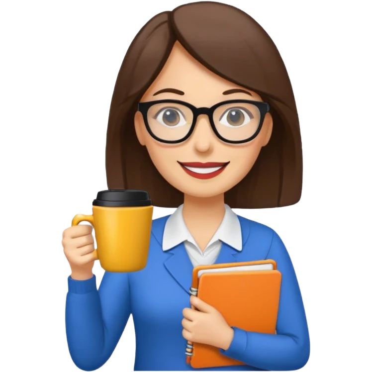 Sticker “teacher planning day” emoji