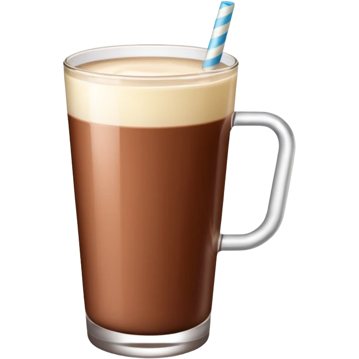 Chocolate milk emoji