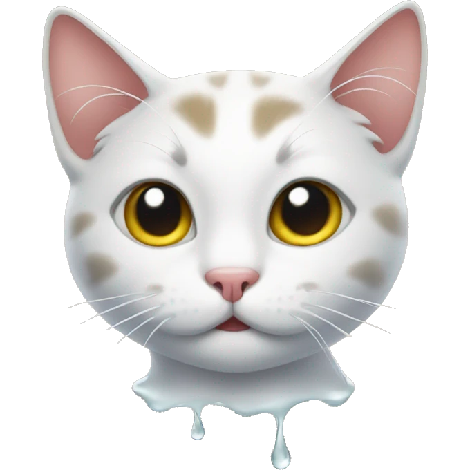 cat that is wet  emoji