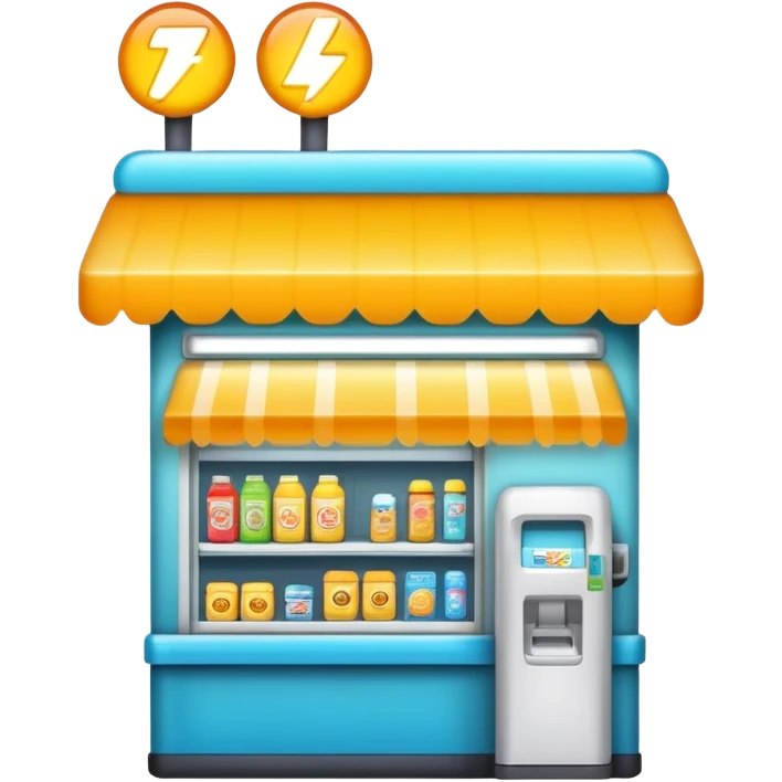 convenience store light  emoji