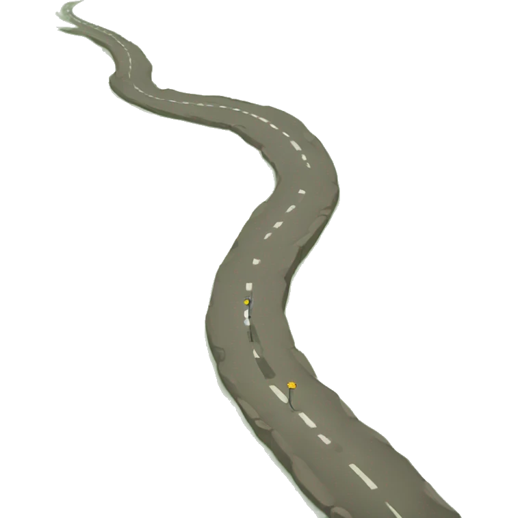 long path from afar emoji