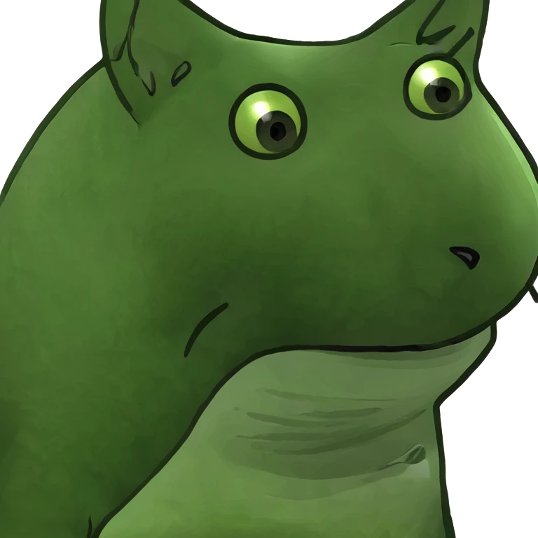 Annoyed cat emoji