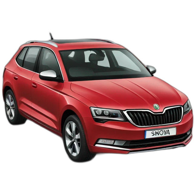 Škoda car emoji