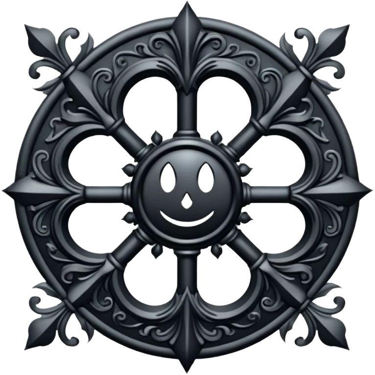 gothic design simple emoji