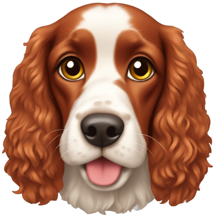 red cocker-spaniel  emoji
