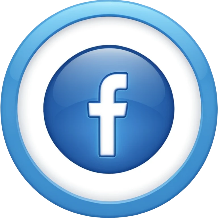 Fb blue badge icon emoji