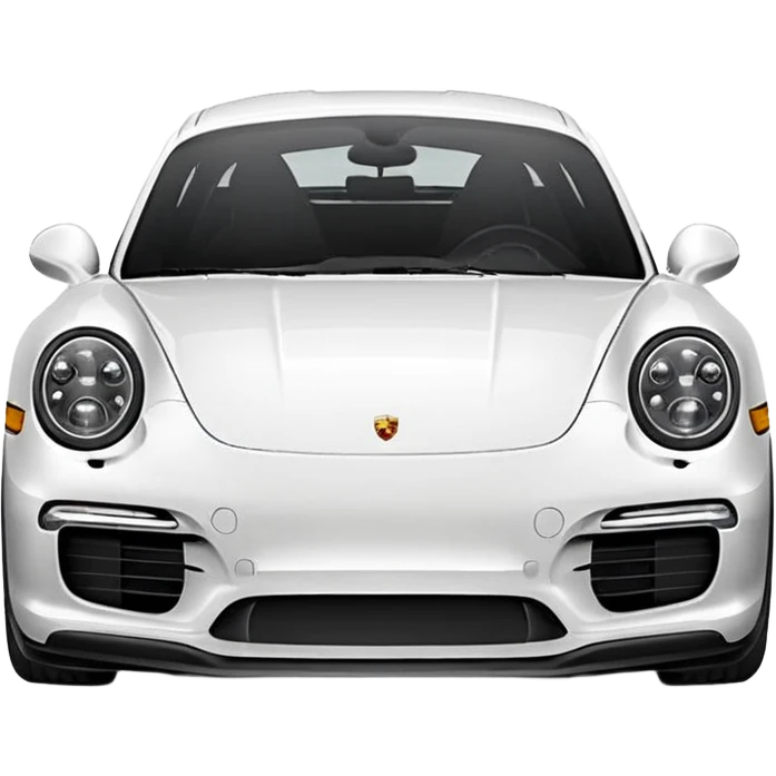  чорне авто з відкидним верхом порш emodji emoji