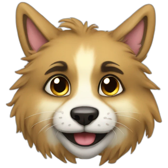 Crea un emoji furry (furry fandom) emoji