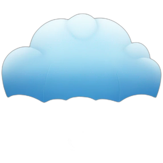 Umbrella cloud emoji