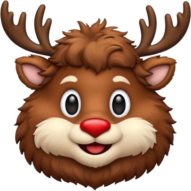 Red Nosed Reindeer emoji