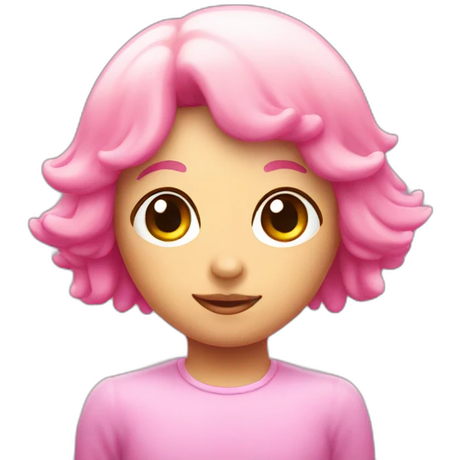 pink sea angel emoji