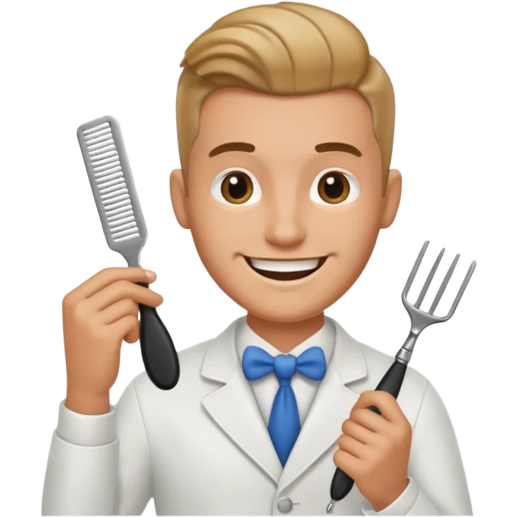 Barber with comb




 emoji