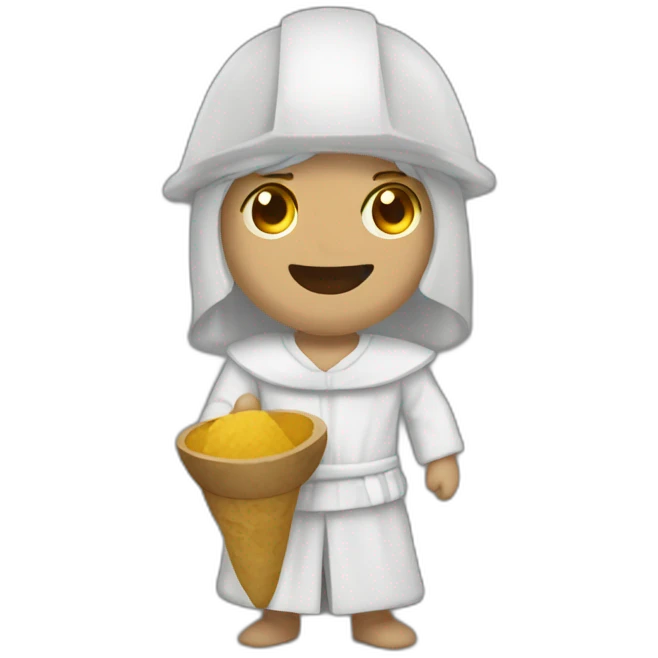 Maslaton saludando el proceda emoji