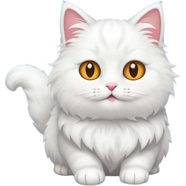 Кіт в снігу emoji