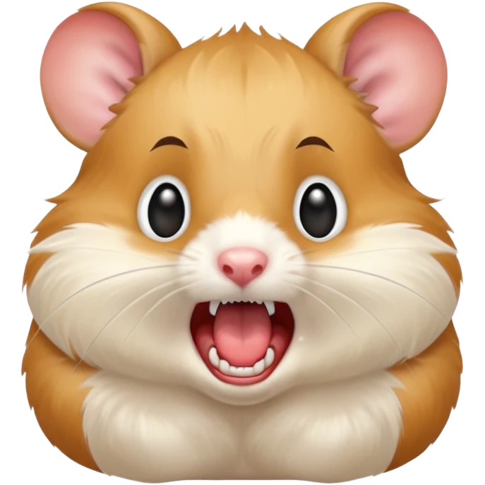 screaming hamster emoji