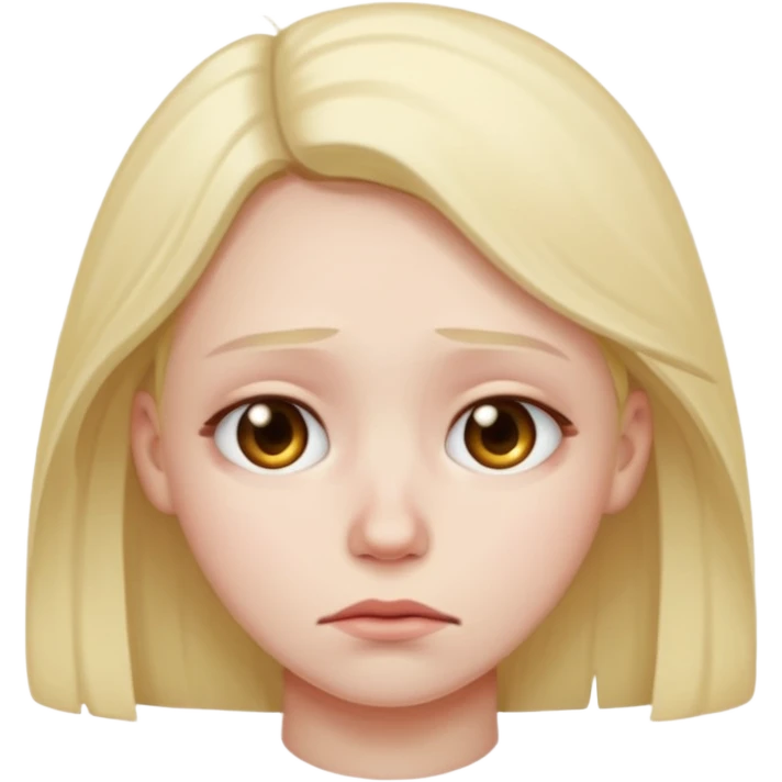 Sad face WITH A middle ringer emoji