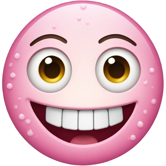Happy emoji with salt emoji