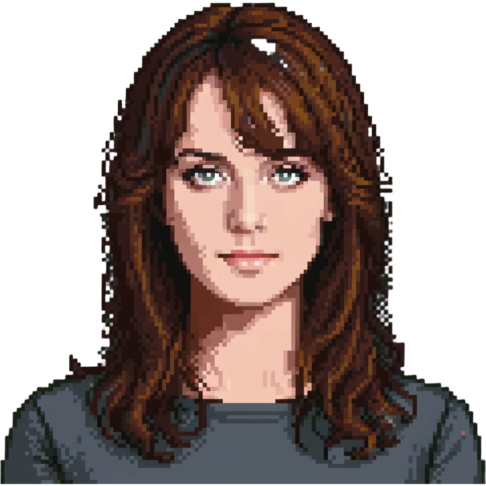 portrait of Teresa Lisbon from The Mentalist emoji