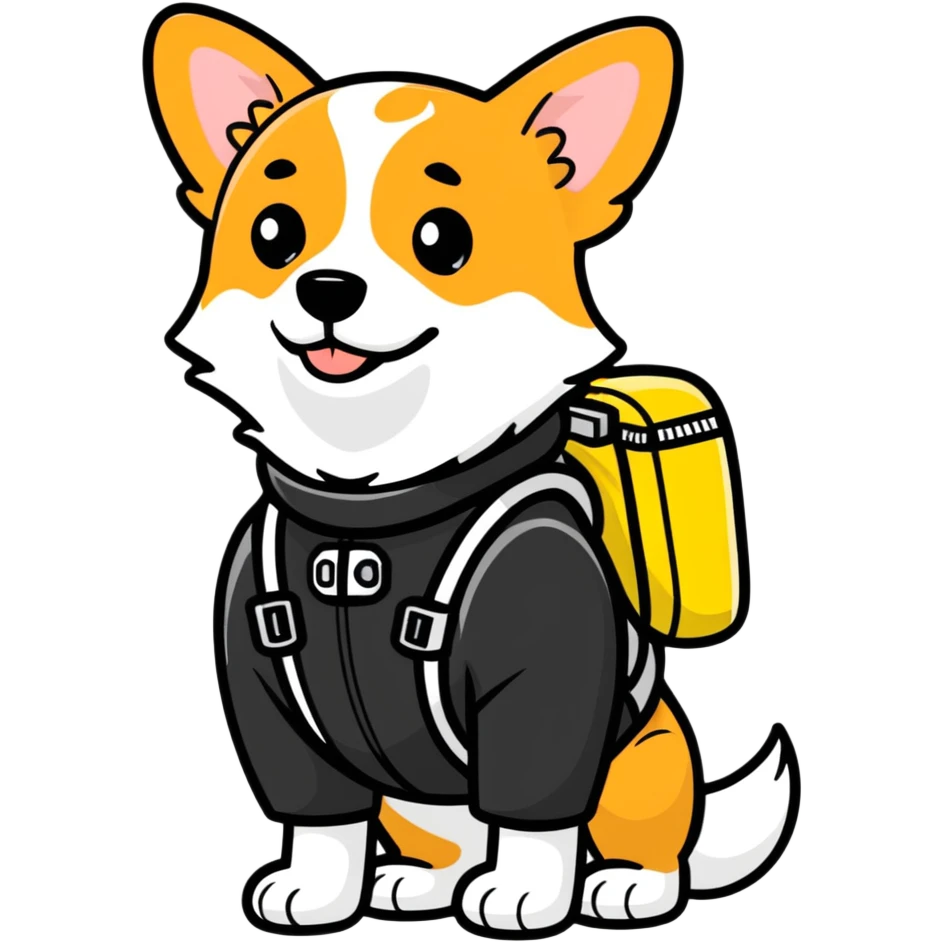 Dog scuba  emoji
