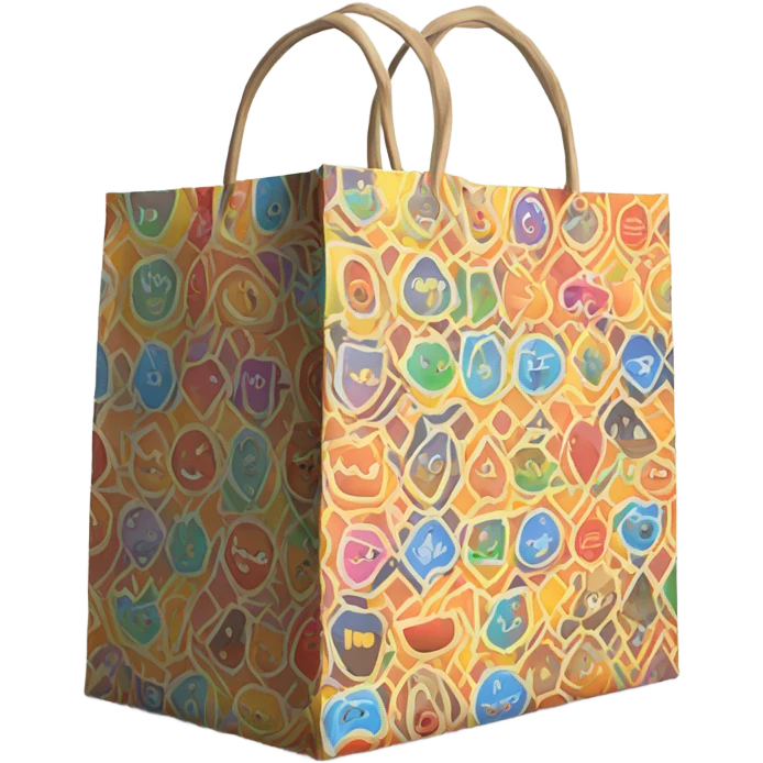 shopping bag emoji