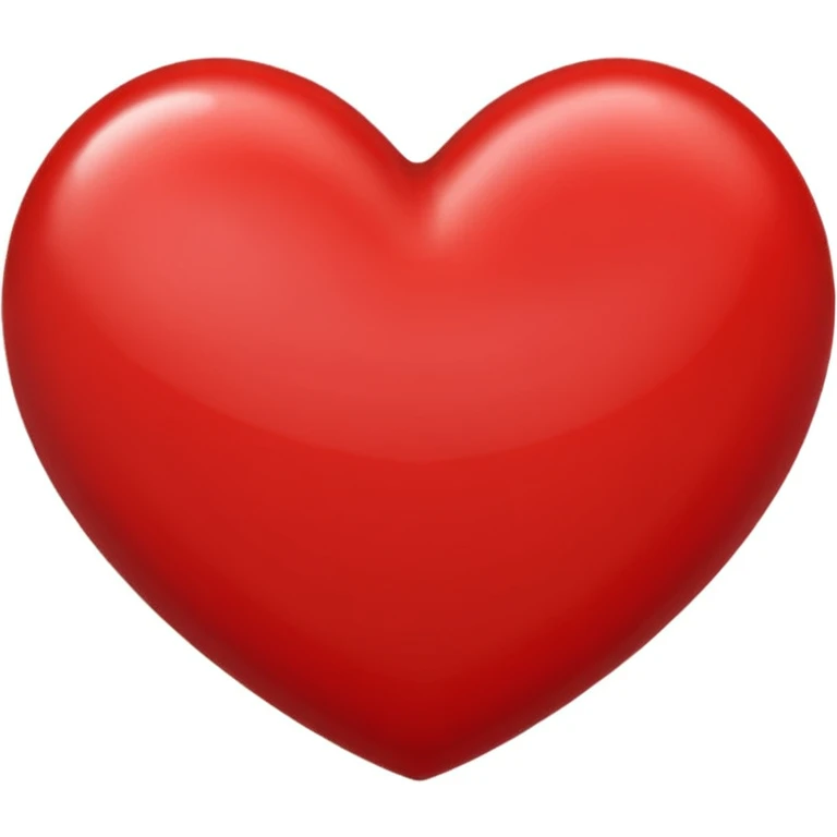 red heart emoji