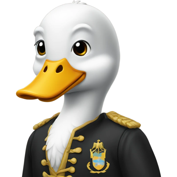un pato  emoji