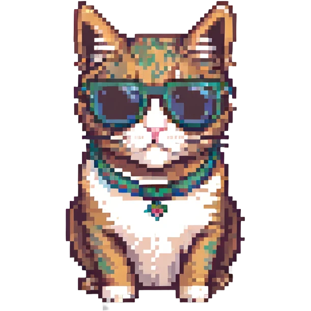 cat wearing sunglasses emoji