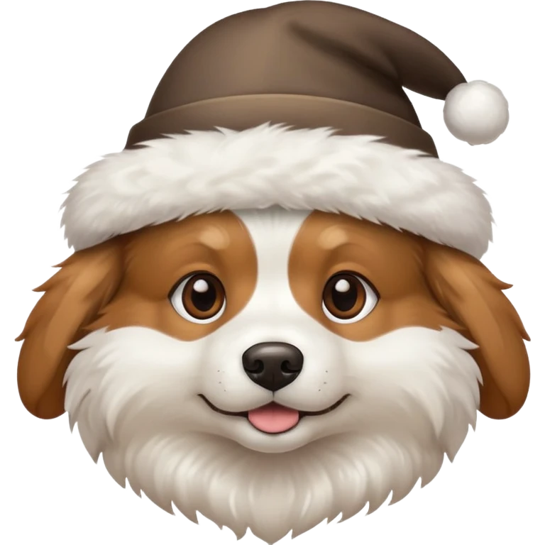 dog wearing a hat emoji
