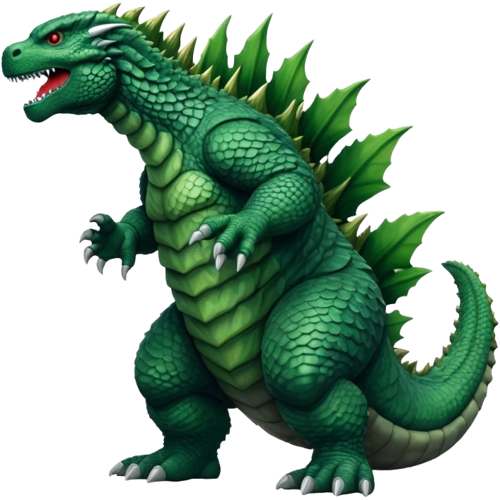 Godzilla is big emoji
