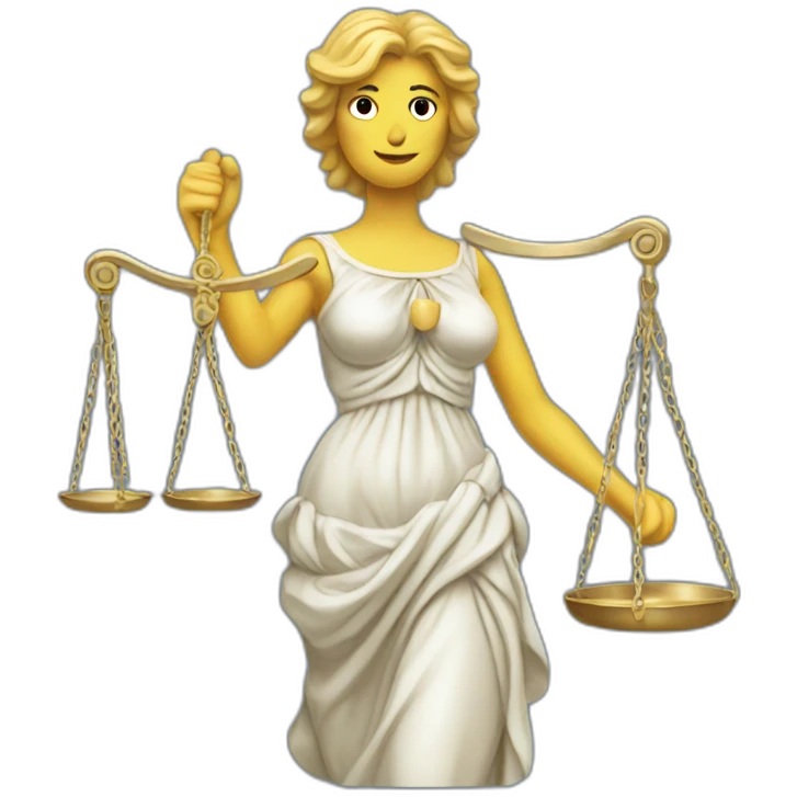 human lady justice emoji