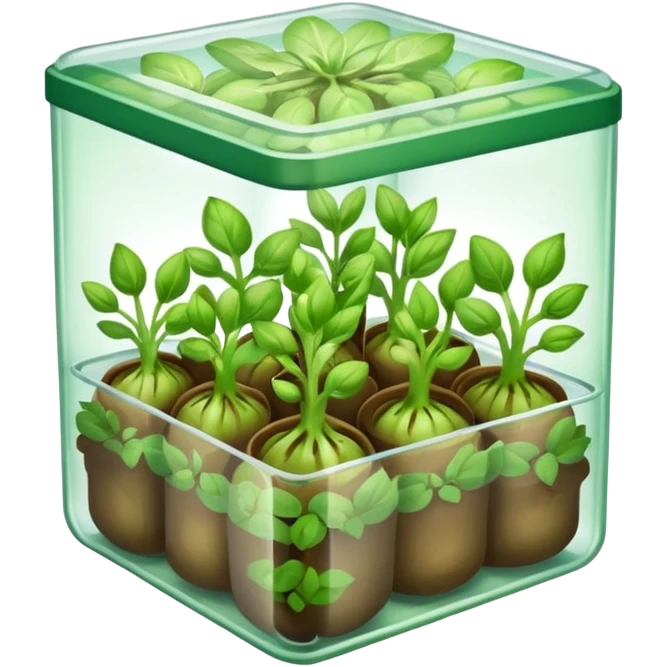 aromatic sprouts clear box emoji