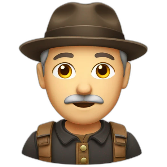 German typical man emoji