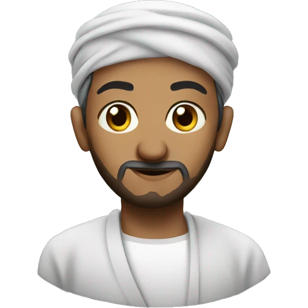 serious Muslim  emoji