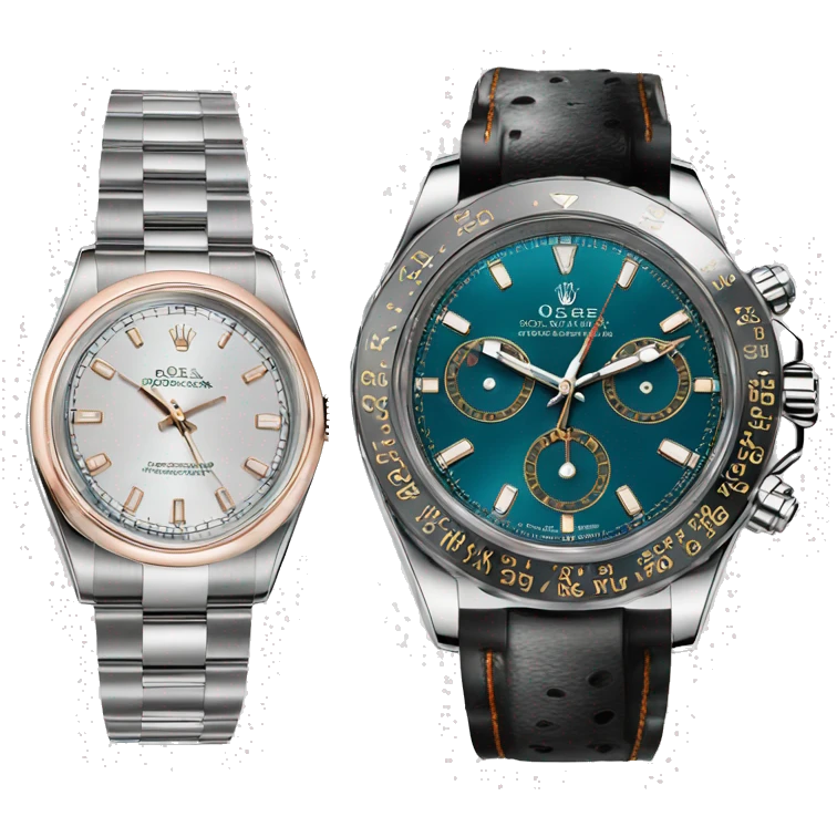 Wrist Watch, Rolex, Omega, IWC emoji