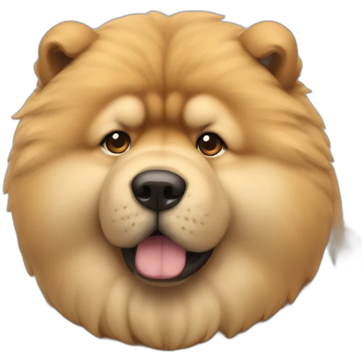 chów chow like push emoji