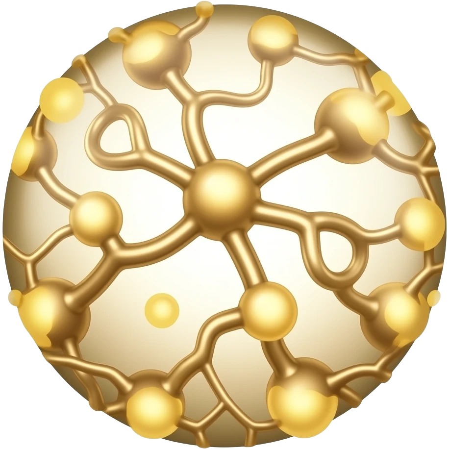 gold receiving-sensory-signals-glowing-neural-connections,- emoji