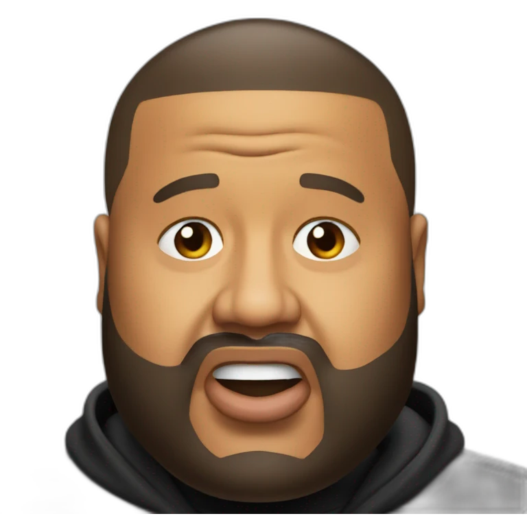 dj khaled shouting emoji