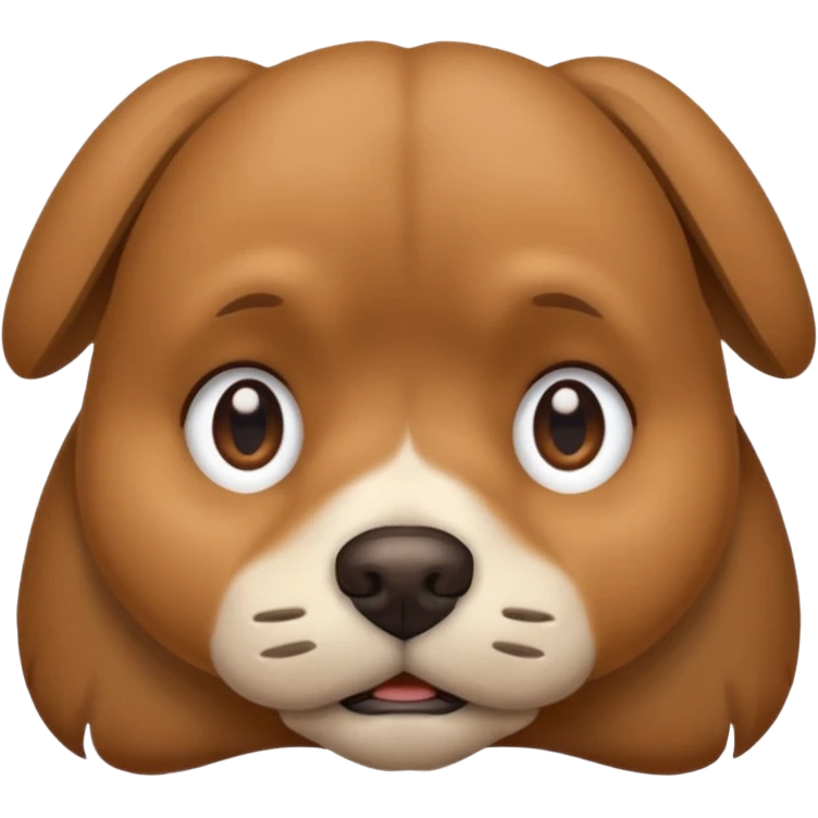 stressed dog emoji