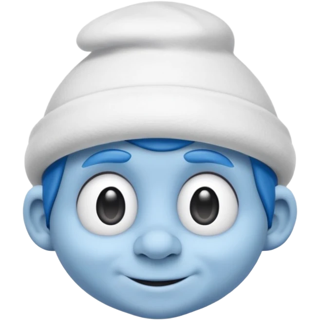 Smurf emoji
