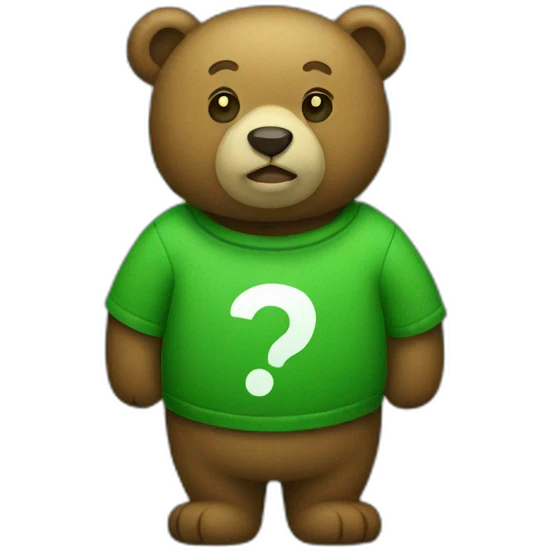 bear green checkmark emoji