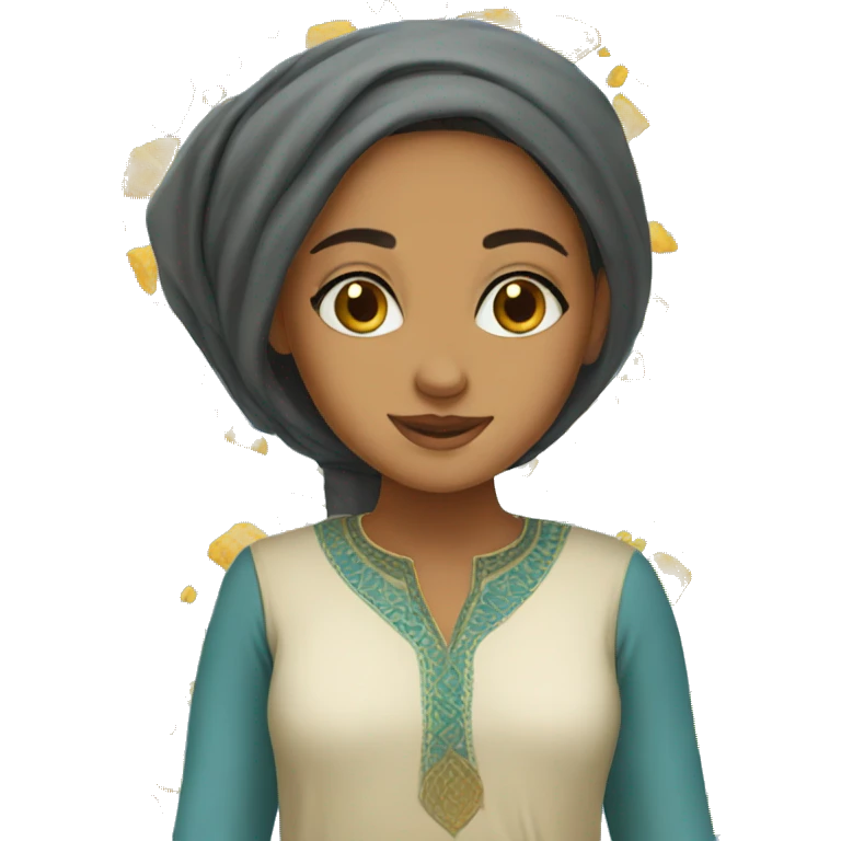 Moroccan girl  emoji