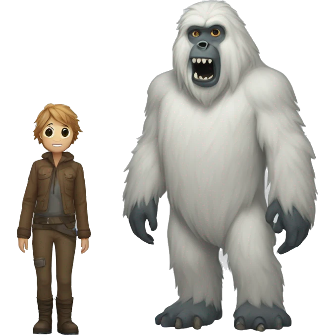 inoxtag et son yeti emoji