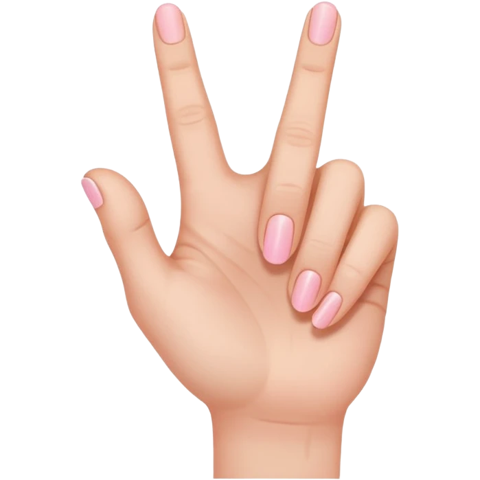 اجهل اصبع الخنصر فقط يوجه نحوي إلى الشاشة emoji