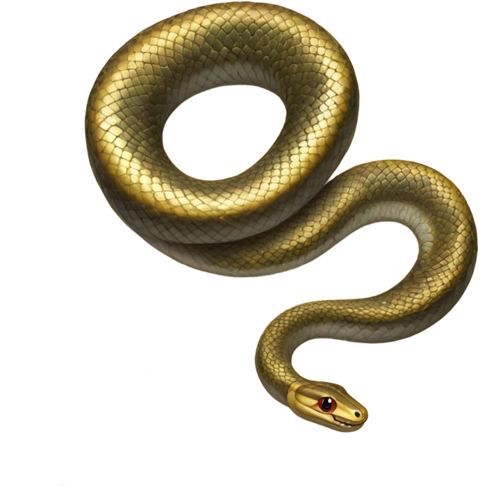 cute snake with chinese new year theme emoji