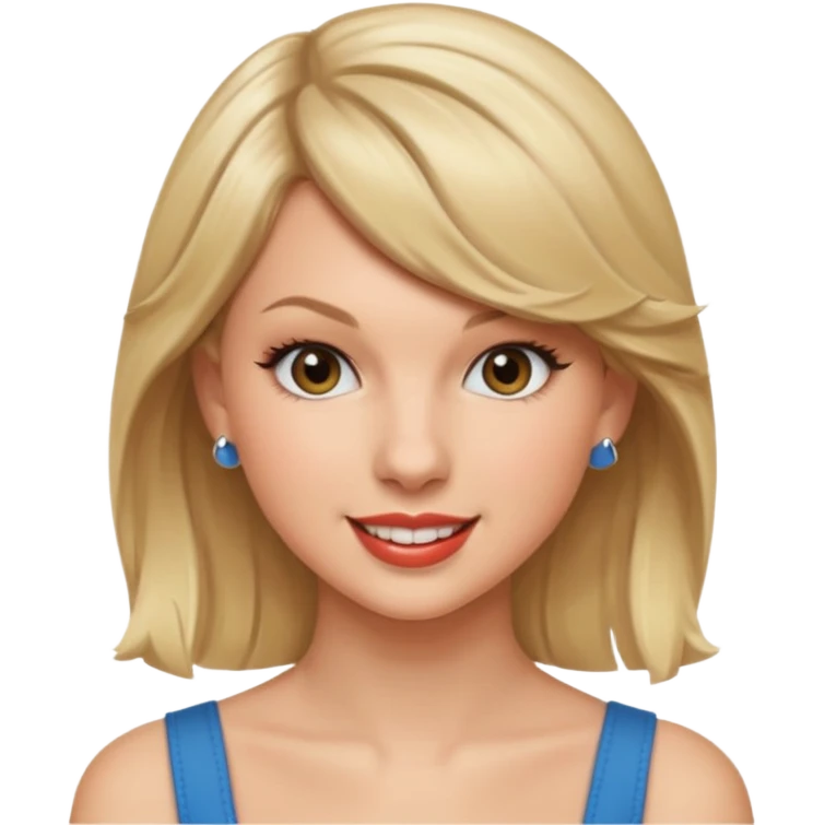 Taylor Swift smile emoji