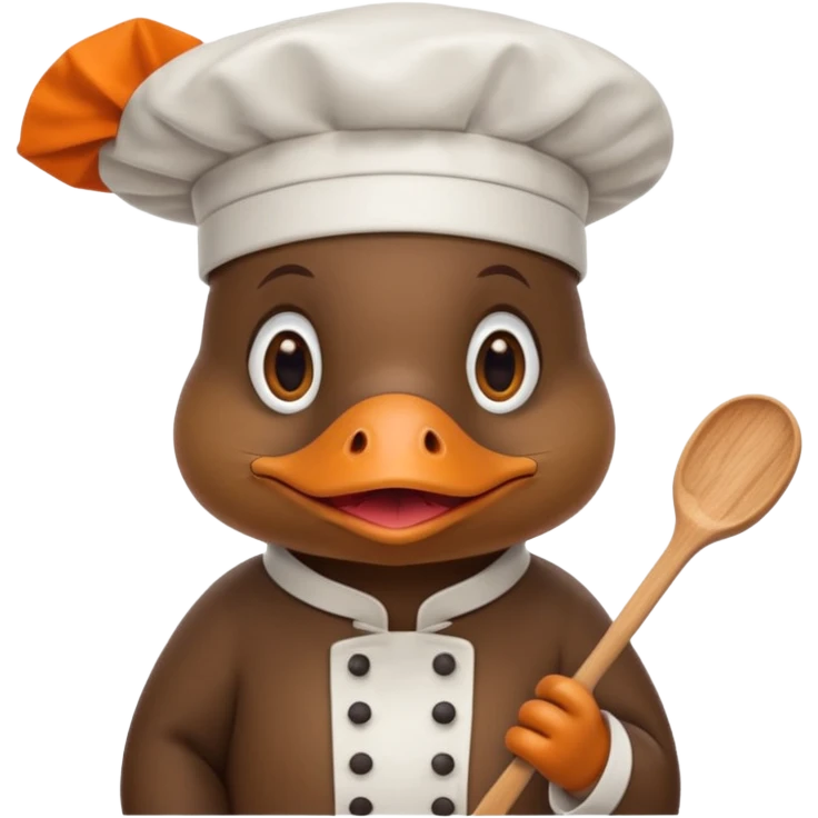 platypus cook emoji