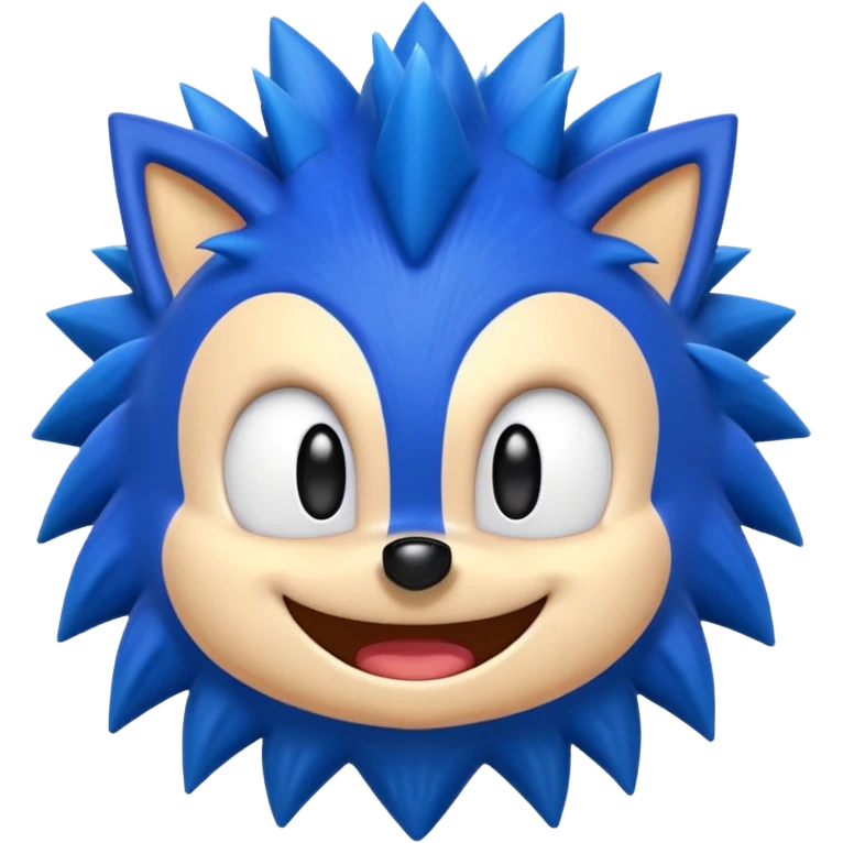If your trying to make a sonic emoji make him look better. emoji
