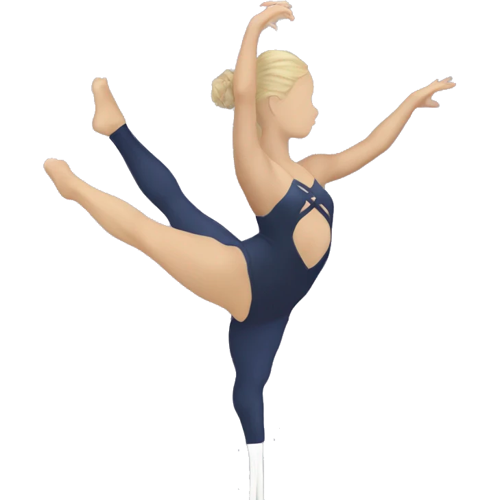 Cross invert aerial silks emoji