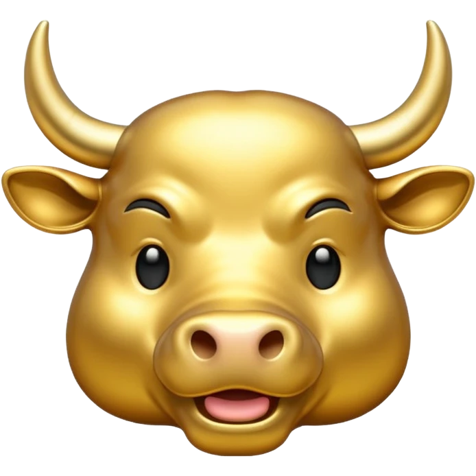 bull gold emodji  emoji