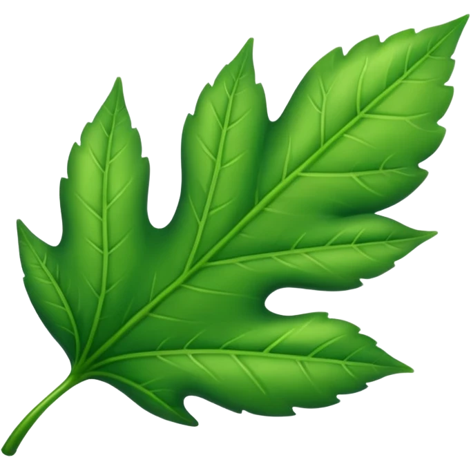 One Green Leaf emoji